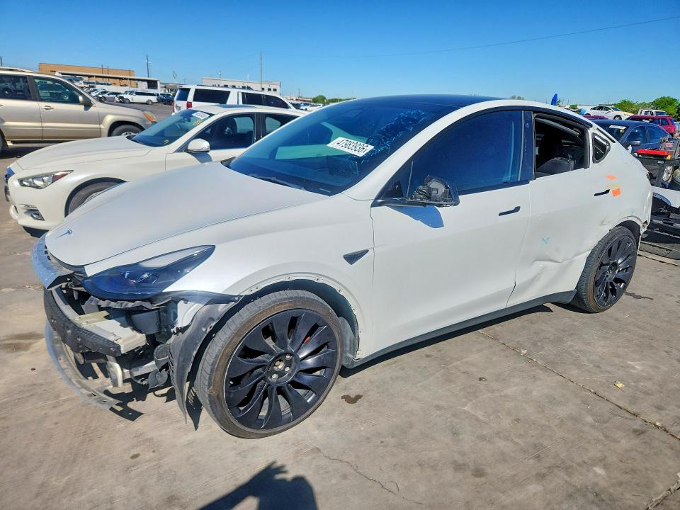 47983936 :رقم المزاد ، 7SAYGDEF6NF467440 vin ، 2022 Tesla Model Y مزاد بيع