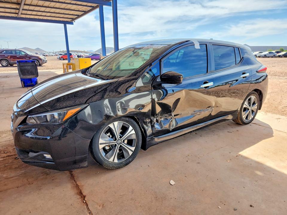 50582176 :رقم المزاد ، 1N4AZ1CV4NC558047 vin ، 2022 Nissan Leaf مزاد بيع