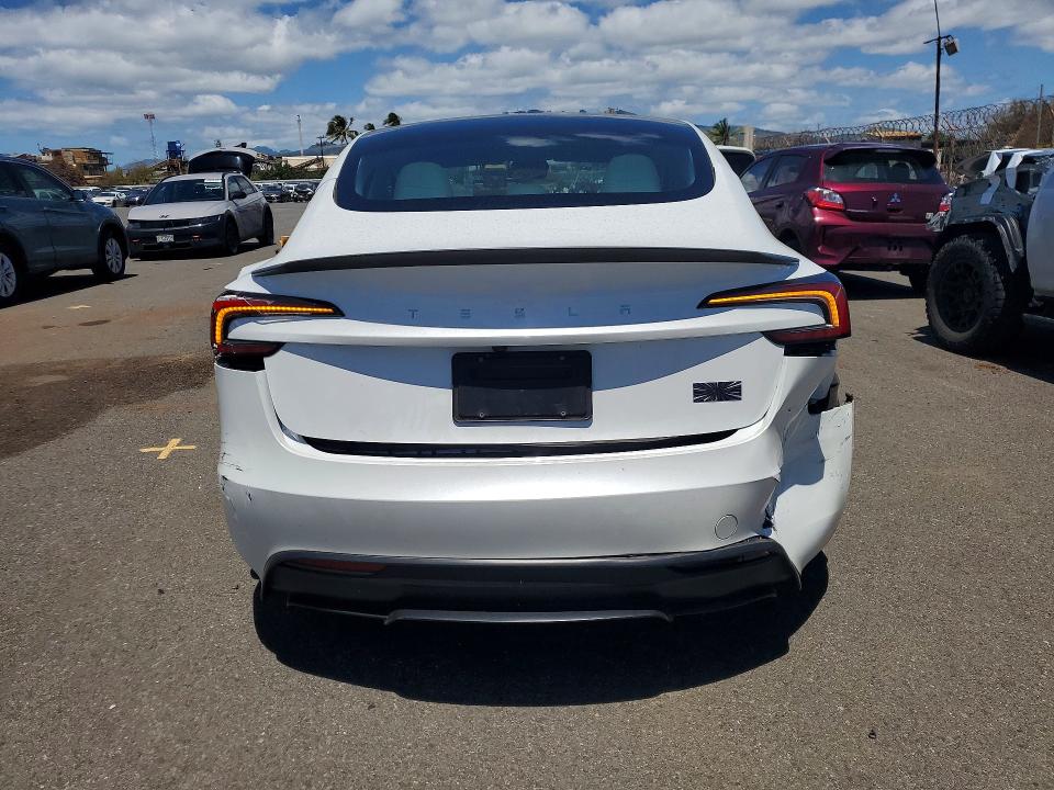 2024 Tesla Model 3 მანქანა იყიდება აუქციონზე, vin: 5YJ3E1ET7RF773909, აუქციონის ნომერი: 48857126