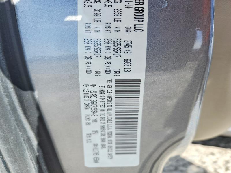 Продаж на аукціоні авто 2014 Chrysler Town & Country, vin: 2C4RC1BG0ER269448, номер лоту: 48435416