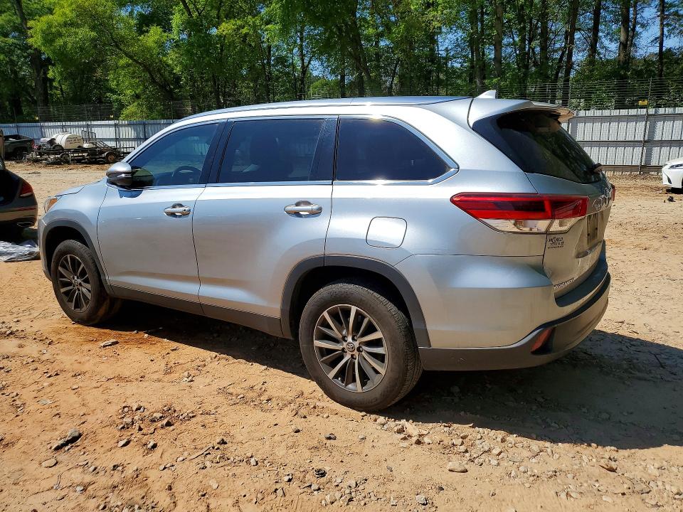 2019 Toyota Highlander მანქანა იყიდება აუქციონზე, vin: 5TDKZRFH2KS358040, აუქციონის ნომერი: 49279666