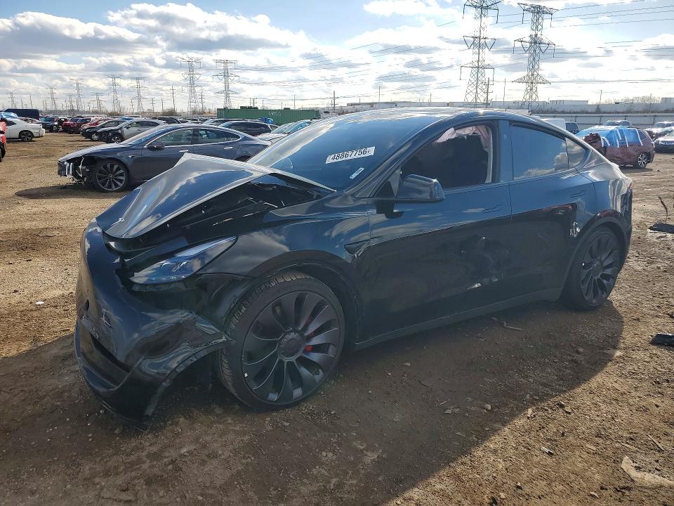 2024 Tesla Model Y მანქანა იყიდება აუქციონზე, vin: 7SAYGDEF7RF036479, აუქციონის ნომერი: 48867756