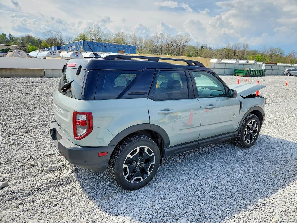 Aukcja sprzedaży 2024 Ford Bronco Sport, vin: 3FMCR9C65RRF72682, numer aukcji: 51149246