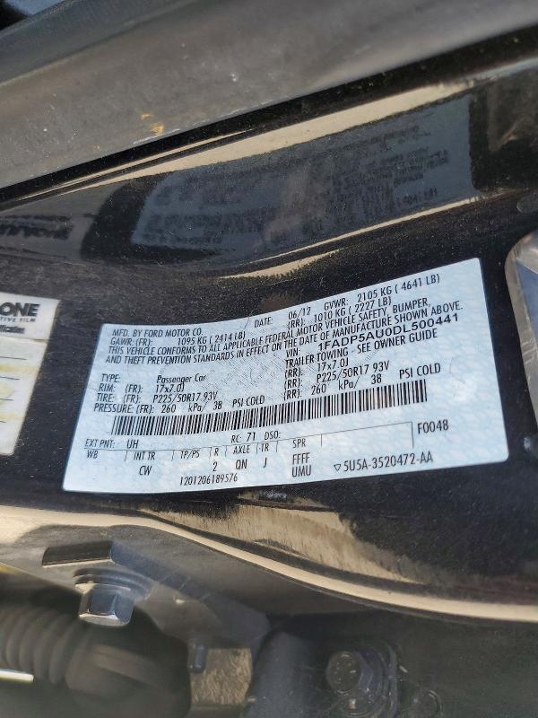 Продаж на аукціоні авто 2013 Ford C-max, vin: 1FADP5AU0DL500441, номер лоту: 50994026