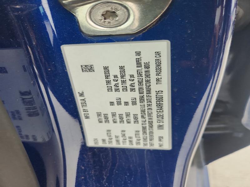 Продажа на аукционе авто 2024 Tesla Model 3, vin: 5YJ3E1EA4RF860715, номер лота: 47992466