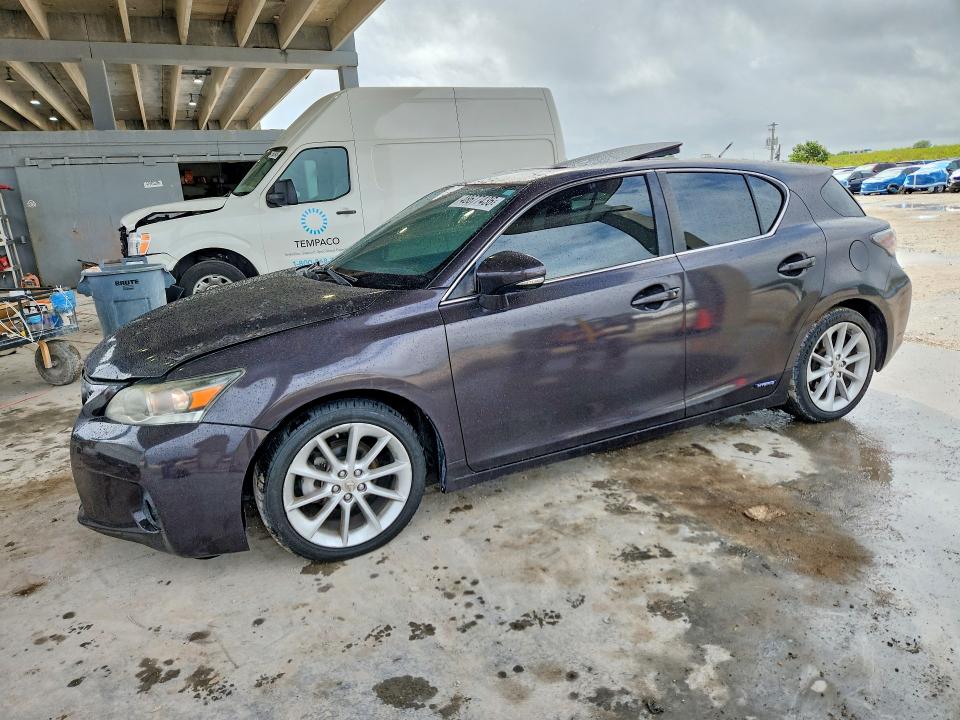 48677436 :رقم المزاد ، JTHKD5BH8C2080863 vin ، 2012 Lexus Ct 200h مزاد بيع
