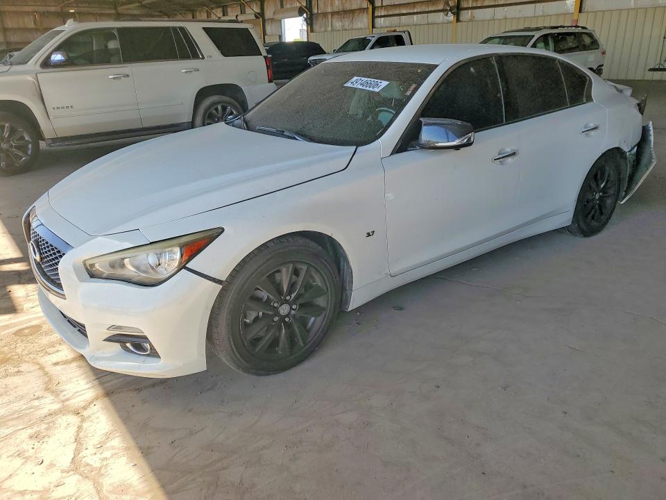 49146606 :رقم المزاد ، JN1BV7AP5FM330686 vin ، 2015 Infiniti Q50 مزاد بيع