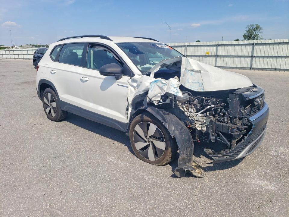 2024 Volkswagen Taos მანქანა იყიდება აუქციონზე, vin: 3VV8X7B23RM018767, აუქციონის ნომერი: 49648346