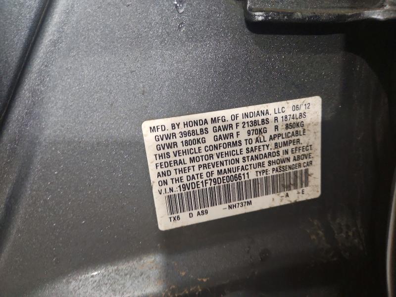 Aukcja sprzedaży 2013 Acura Ilx, vin: 19VDE1F79DE006611, numer aukcji: 48758906
