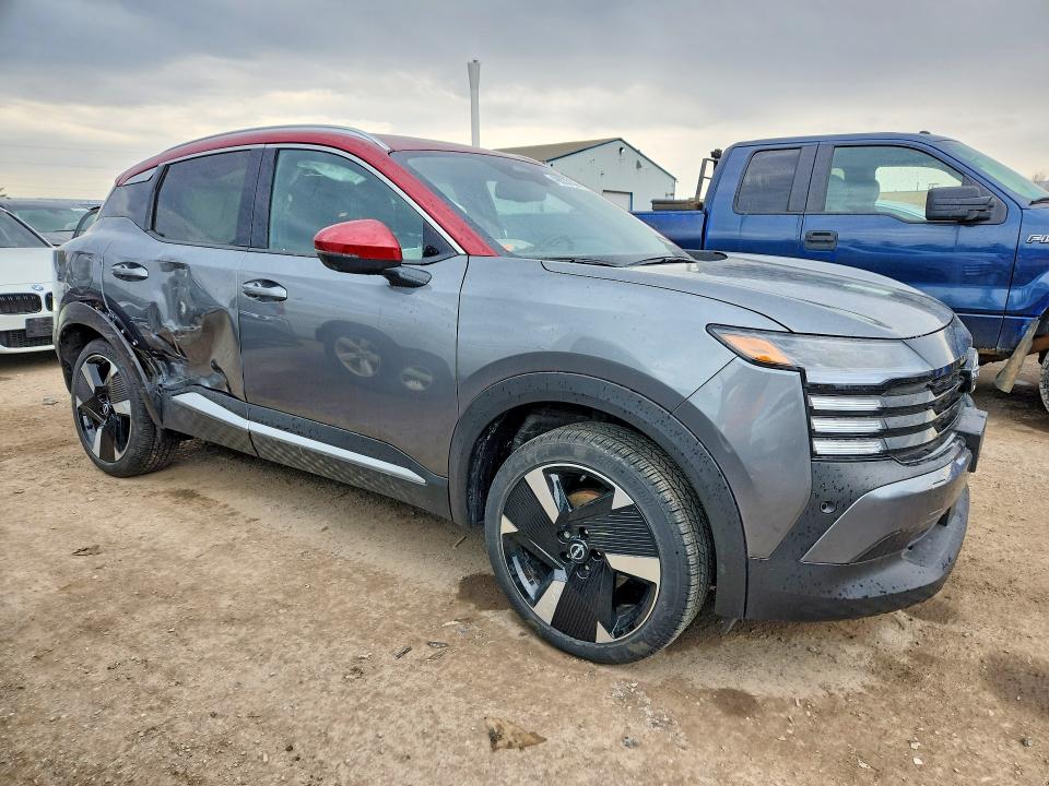 48833106 :رقم المزاد ، 3N8AP6DD2SL375642 vin ، 2025 Nissan Kicks مزاد بيع
