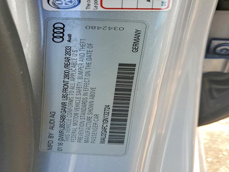Aukcja sprzedaży 2016 Audi A7, vin: WAU2GAFC1GN132724, numer aukcji: 49070586
