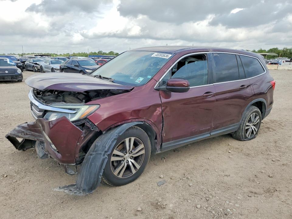 2017 Honda Pilot მანქანა იყიდება აუქციონზე, vin: 5FNYF5H55HB037265, აუქციონის ნომერი: 48393636