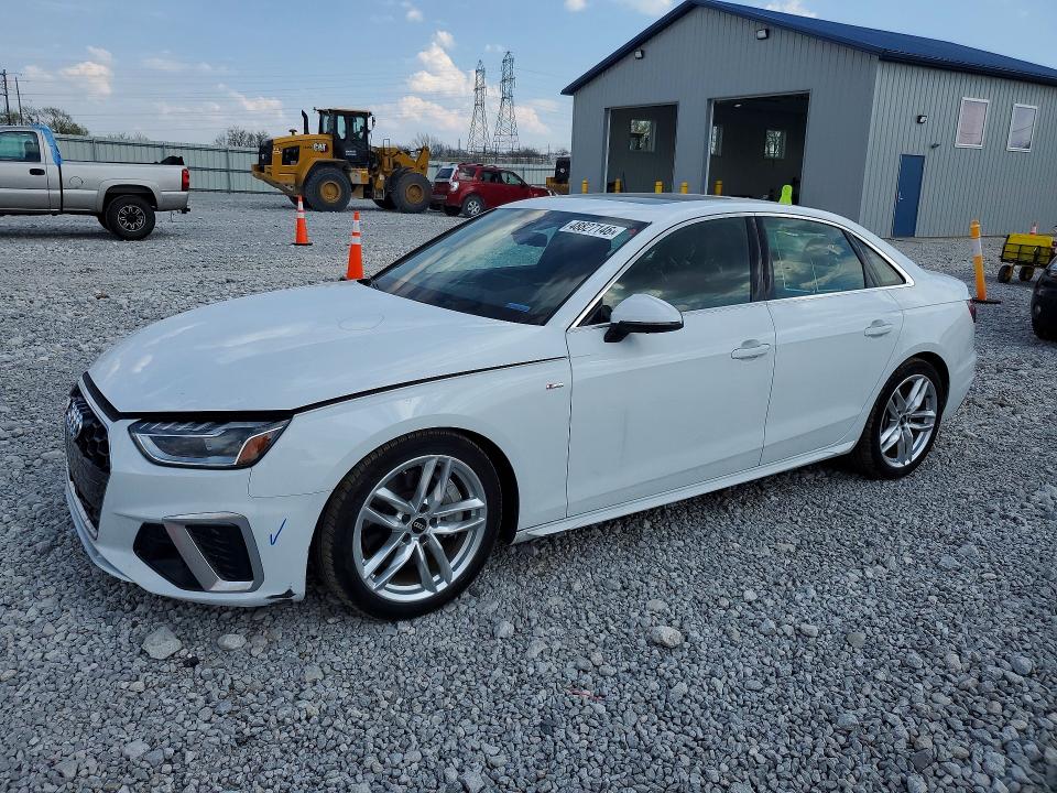 Продаж на аукціоні авто 2022 Audi A4, vin: WAUEAAF49NN002940, номер лоту: 48827146