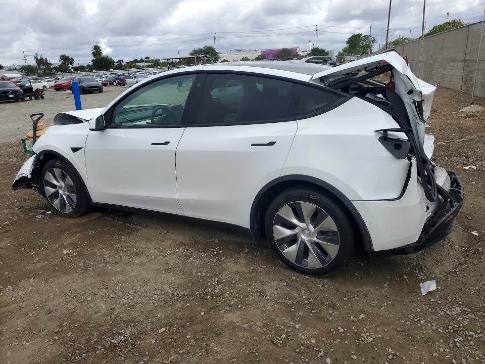 2021 Tesla Model Y მანქანა იყიდება აუქციონზე, vin: 5YJYGAEE8MF153905, აუქციონის ნომერი: 49506216