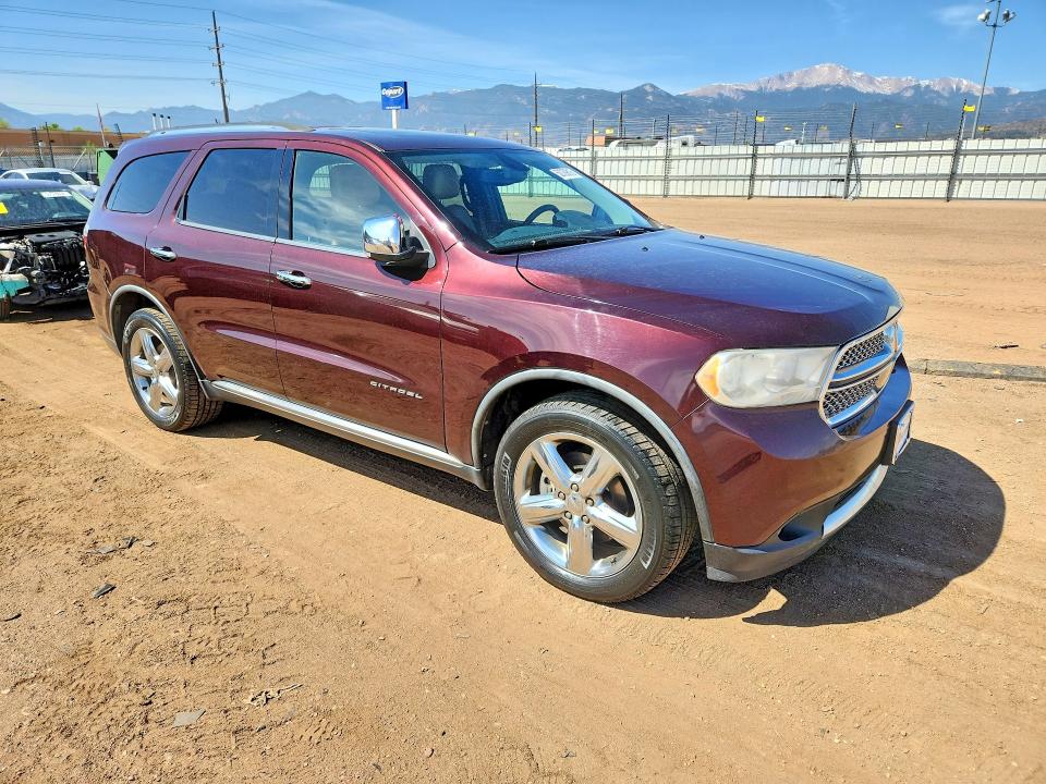 2012 Dodge Durango მანქანა იყიდება აუქციონზე, vin: 1C4SDJETXCC159312, აუქციონის ნომერი: 50739816