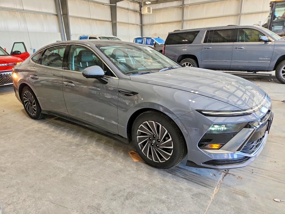 2024 Hyundai Sonata Hybrid მანქანა იყიდება აუქციონზე, vin: KMHL54JJ2RA102335, აუქციონის ნომერი: 50822136