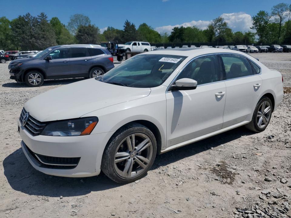 50061646 :رقم المزاد ، 1VWBN7A31EC073943 vin ، 2014 Volkswagen Passat مزاد بيع