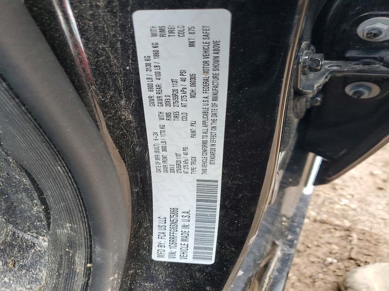 2025 Ram 1500 მანქანა იყიდება აუქციონზე, vin: 1C6RRFFG6SN575866, აუქციონის ნომერი: 51607796