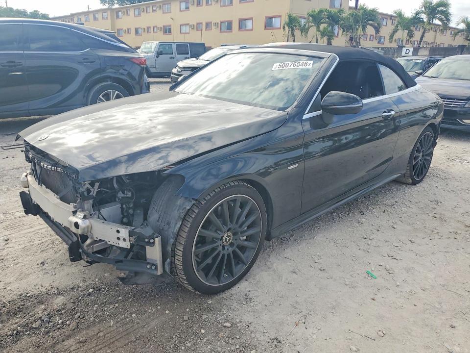 2018 Mercedes-benz C მანქანა იყიდება აუქციონზე, vin: WDDWK4JBXJF660420, აუქციონის ნომერი: 50076546