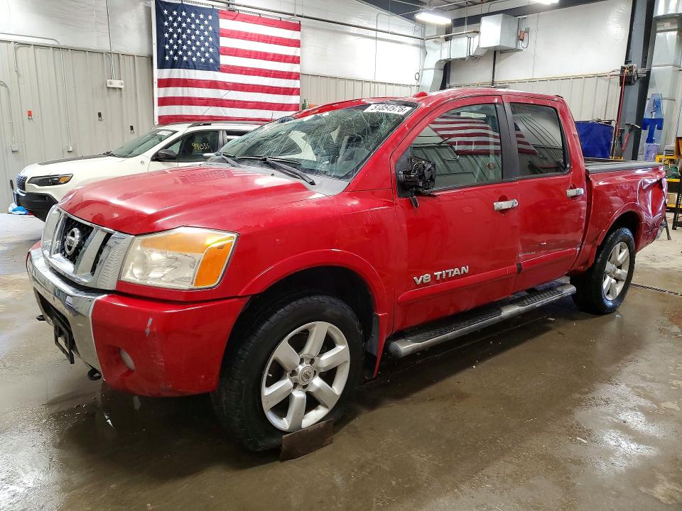 51854976 :رقم المزاد ، 1N6AA07C78N356152 vin ، 2008 Nissan Titan مزاد بيع