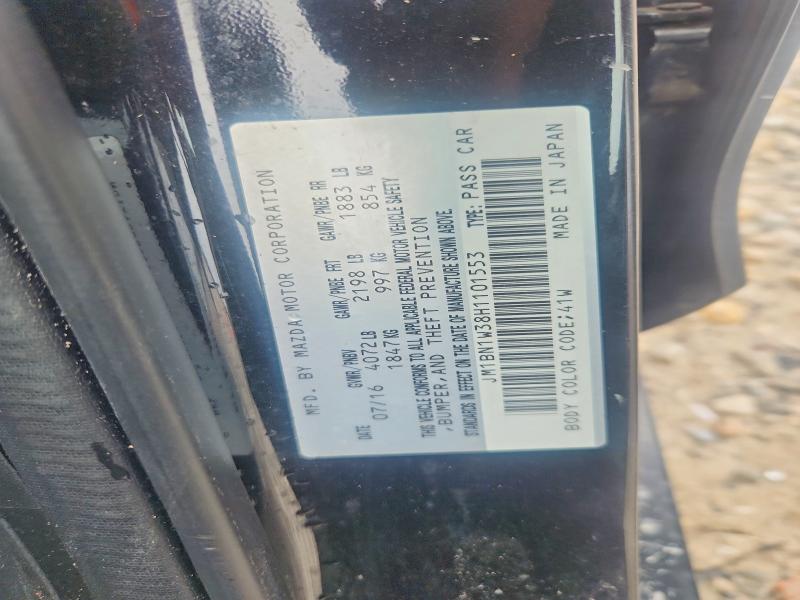 Aukcja sprzedaży 2017 Mazda 3, vin: JM1BN1W38H1101553, numer aukcji: 49904296