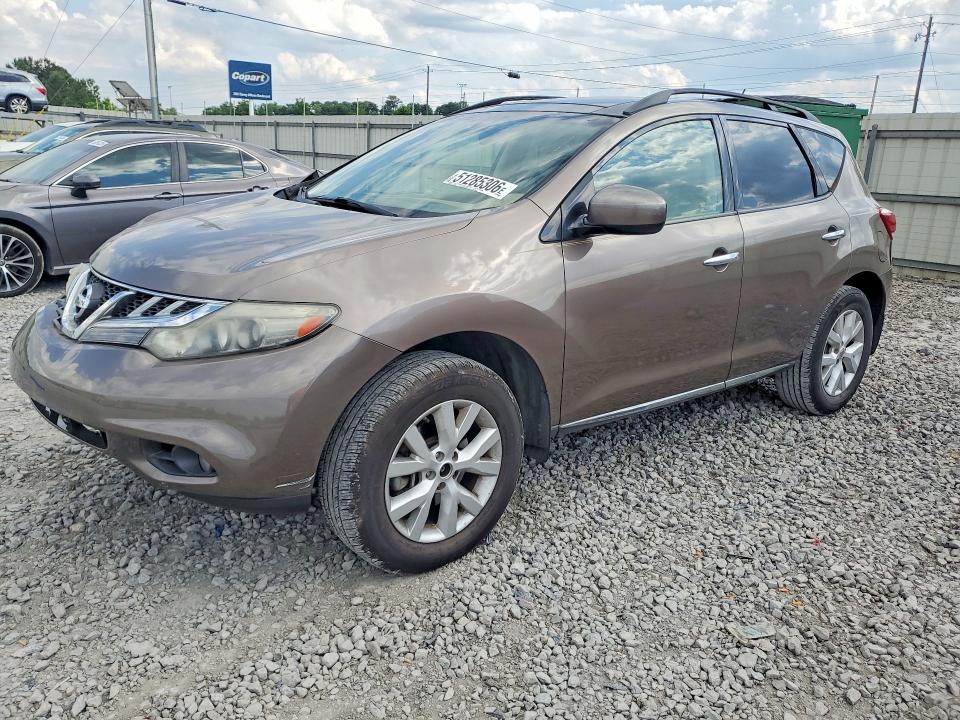 2011 Nissan Murano მანქანა იყიდება აუქციონზე, vin: JN8AZ1MU3BW052028, აუქციონის ნომერი: 51285306