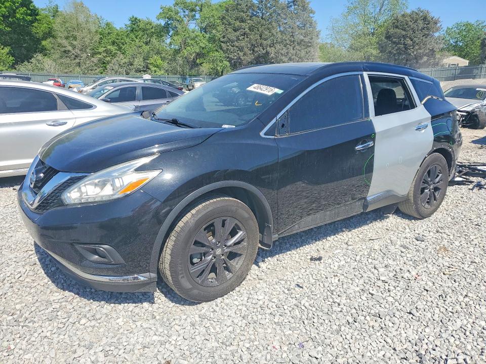 48642916 :رقم المزاد ، 5N1AZ2MH5HN151190 vin ، 2017 Nissan Murano مزاد بيع