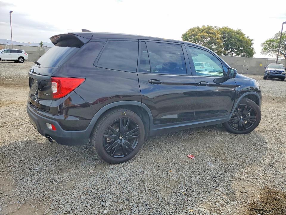 49948026 :رقم المزاد ، 5FNYF7H29MB009528 vin ، 2021 Honda Passport مزاد بيع