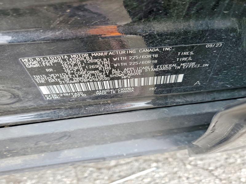 Aukcja sprzedaży 2023 Toyota Rav4 Hybrid, vin: 2T3UWRFV8PW183595, numer aukcji: 48012796