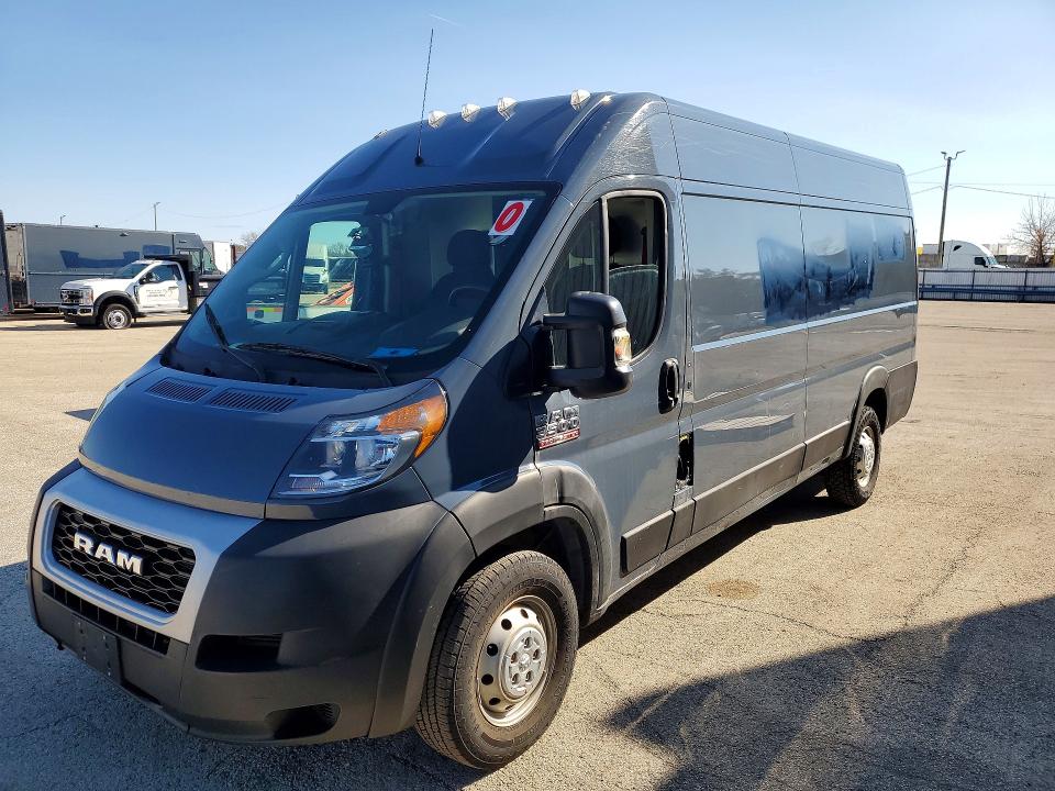 2021 Ram Promaster 3500 მანქანა იყიდება აუქციონზე, vin: 3C6FRVJG0ME501127, აუქციონის ნომერი: 46641776