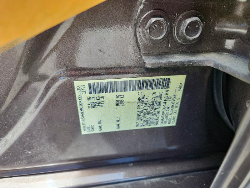 Aukcja sprzedaży 2014 Nissan Maxima, vin: 1N4AA5AP3EC446164, numer aukcji: 49260386