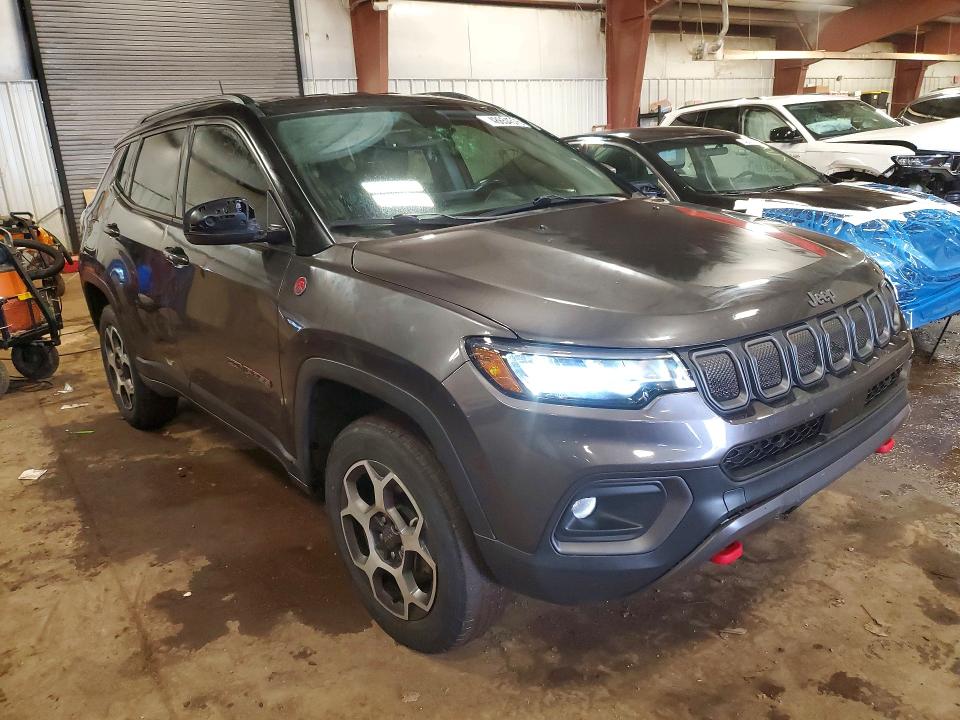 Продажа на аукционе авто 2022 Jeep Compass, vin: 3C4NJDDB2NT105462, номер лота: 48654376