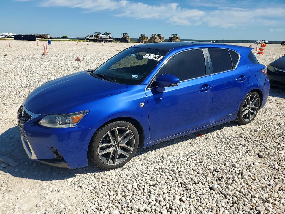 2016 Lexus Ct 200h მანქანა იყიდება აუქციონზე, vin: JTHKD5BH7G2262690, აუქციონის ნომერი: 48774426
