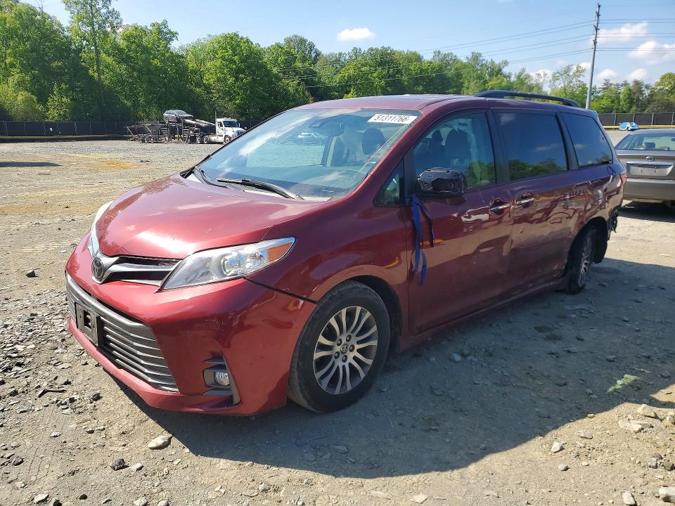 2020 Toyota Sienna მანქანა იყიდება აუქციონზე, vin: 5TDYZ3DCXLS068113, აუქციონის ნომერი: 51311766