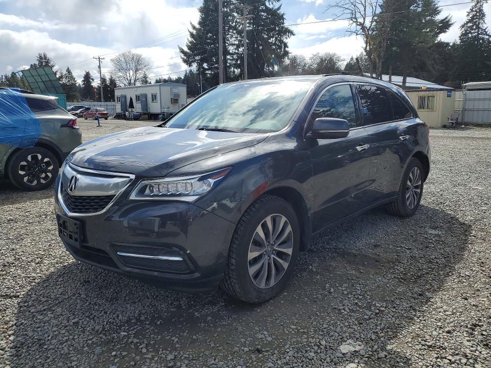 Продаж на аукціоні авто 2015 Acura Mdx, vin: 5FRYD4H66FB013156, номер лоту: 49489576