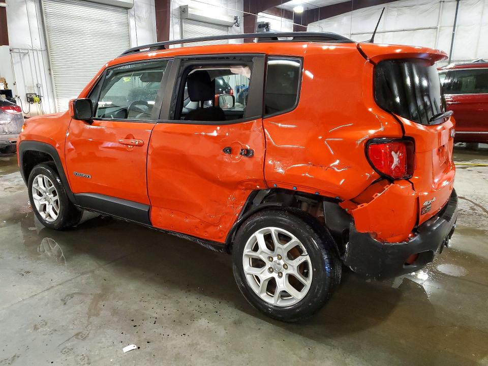 Продаж на аукціоні авто 2018 Jeep Renegade, vin: ZACCJBBB0JPH99195, номер лоту: 49497126