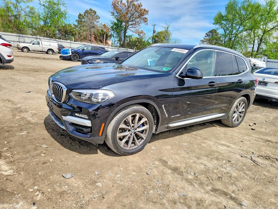 48769866 :رقم المزاد ، 5UXTR9C53JLC83848 vin ، 2018 Bmw X3 مزاد بيع