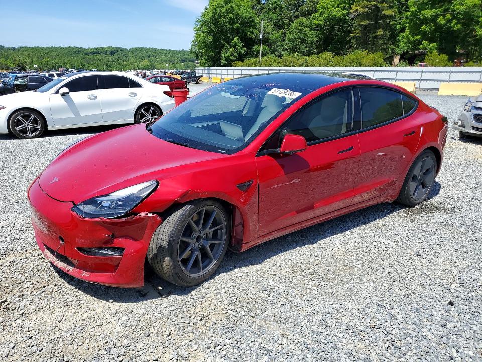Aukcja sprzedaży 2023 Tesla Model 3, vin: 5YJ3E1EA4PF654307, numer aukcji: 51126386