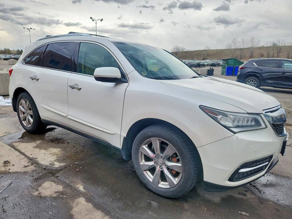 49023096 :رقم المزاد ، 5FRYD4H82EB001893 vin ، 2014 Acura Mdx مزاد بيع