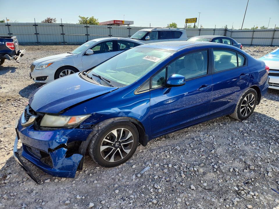 Auction sale of the 2013 Honda Civic, vin: 19XFB2F83DE023573, lot number: 50699556