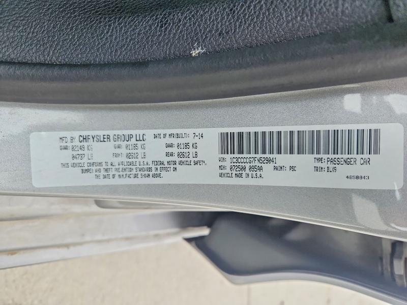 Продаж на аукціоні авто 2015 Chrysler 200, vin: 1C3CCCCG7FN529041, номер лоту: 51956846