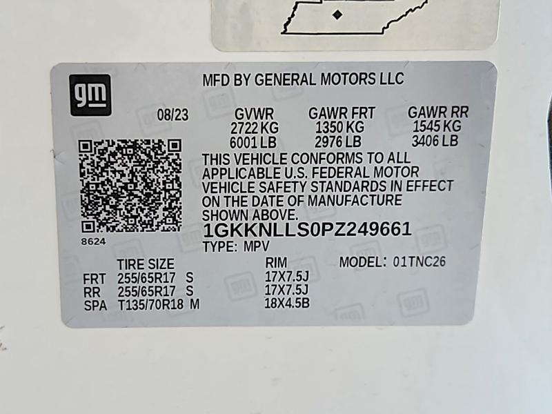 Продажа на аукционе авто 2023 Gmc Acadia, vin: 1GKKNLLS0PZ249661, номер лота: 49836756