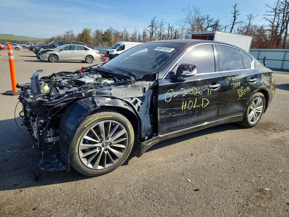 2019 Infiniti Q50 მანქანა იყიდება აუქციონზე, vin: JN1EV7AP0KM518202, აუქციონის ნომერი: 48614026