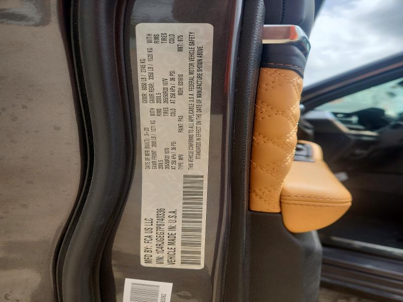 Продаж на аукціоні авто 2023 Jeep Grand Cherokee, vin: 1C4RJGEG7P8740336, номер лоту: 48603586