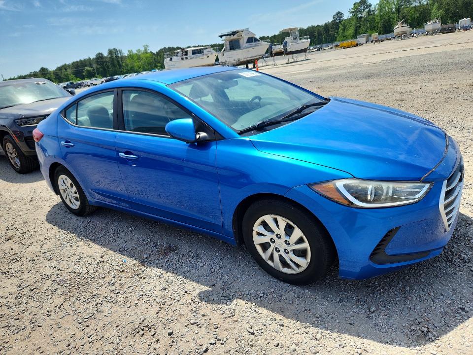 50214596 :رقم المزاد ، KMHD74LF5HU090086 vin ، 2017 Hyundai Elantra مزاد بيع
