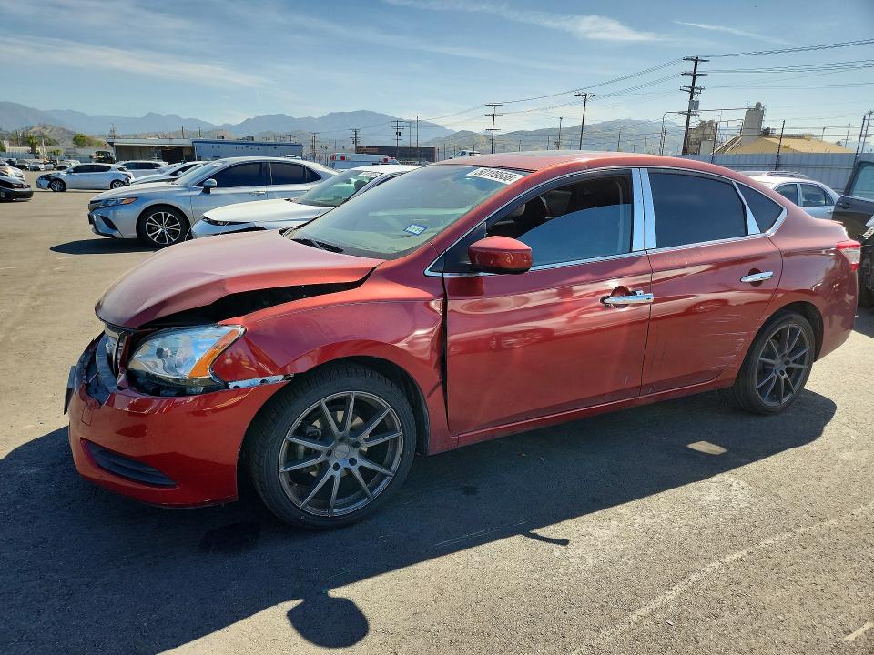 Продажа на аукционе авто 2015 Nissan Sentra, vin: 3N1AB7AP5FY370977, номер лота: 50189566