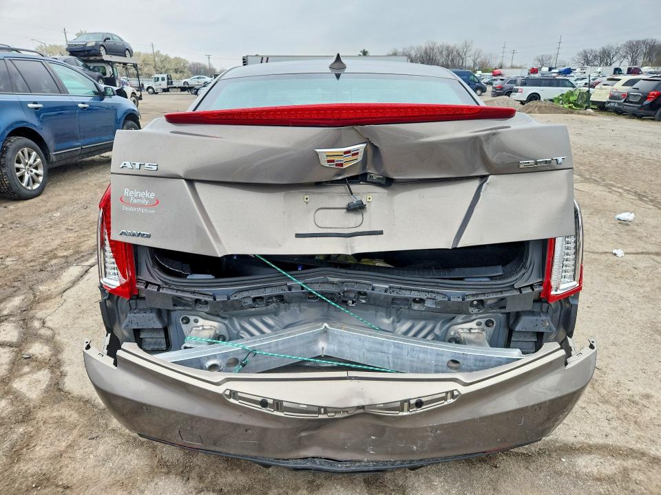 2017 Cadillac Ats მანქანა იყიდება აუქციონზე, vin: 1G6AH5RX5H0143549, აუქციონის ნომერი: 49749456