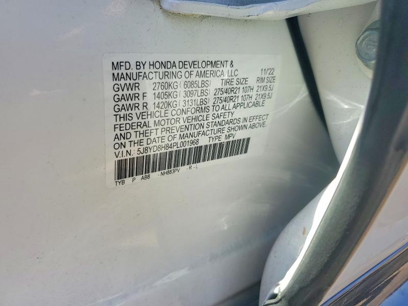 Aukcja sprzedaży 2023 Acura Mdx, vin: 5J8YD8H84PL001968, numer aukcji: 49392806