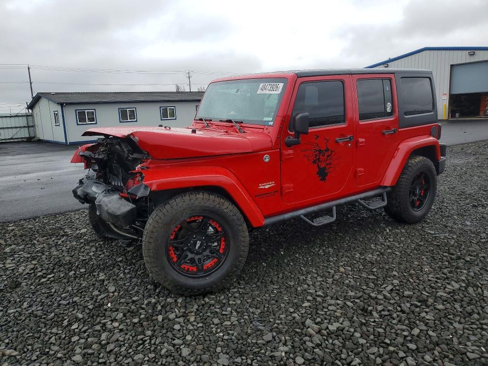 Продажа на аукционе авто 2014 Jeep Wrangler Unlimited, vin: 1C4BJWEG5EL101121, номер лота: 48473926