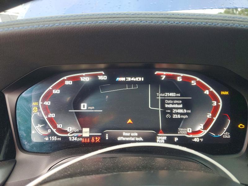 2021 Bmw M340xi მანქანა იყიდება აუქციონზე, vin: 3MW5U9J05M8B67993, აუქციონის ნომერი: 50189356